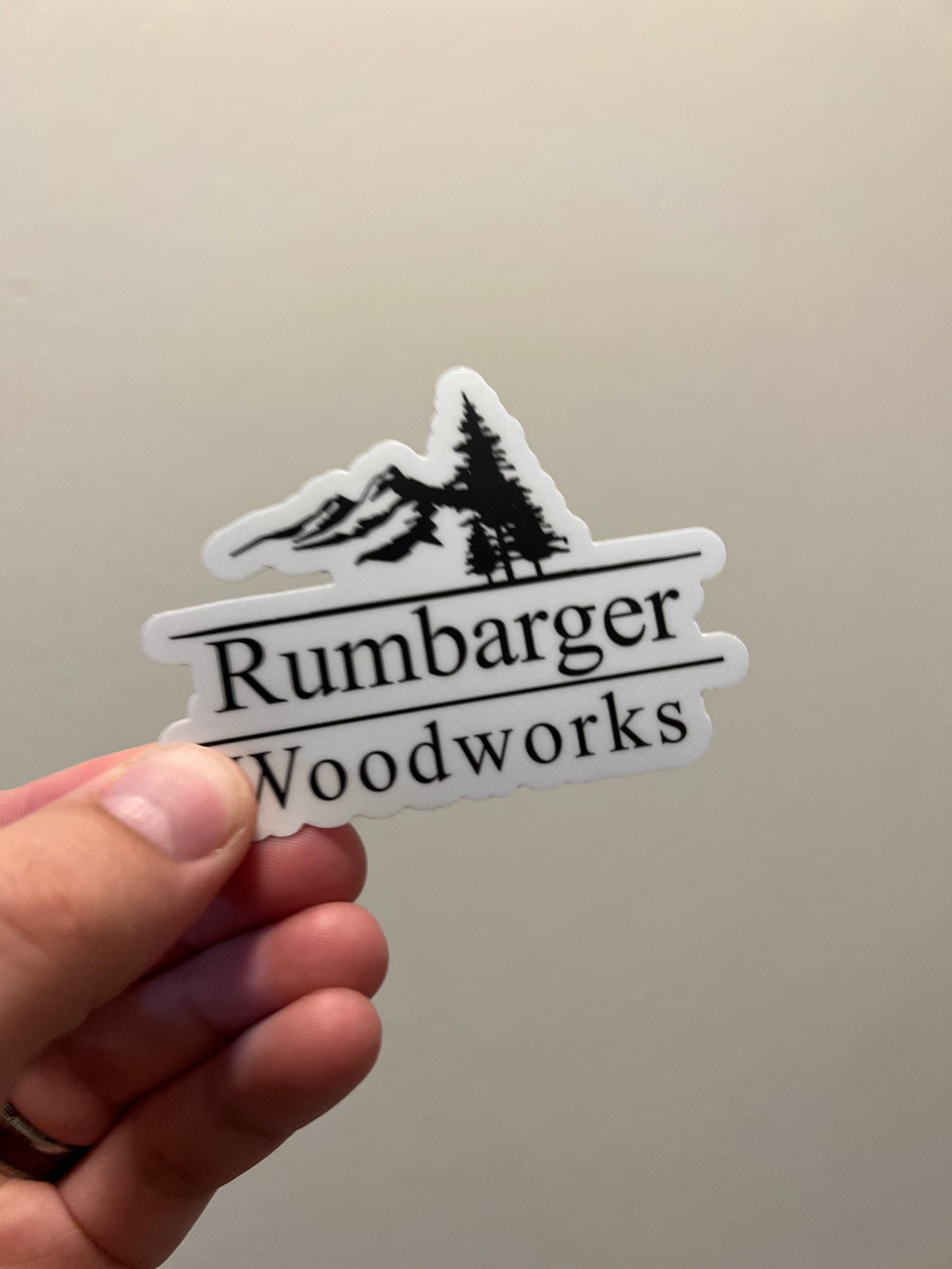 RumbargerWoodworks Sticker