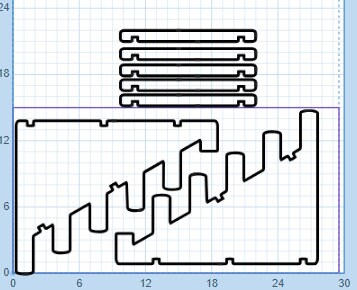 Cutting Board Display Stand / Craft Market Display / Downloadable File / SVG
